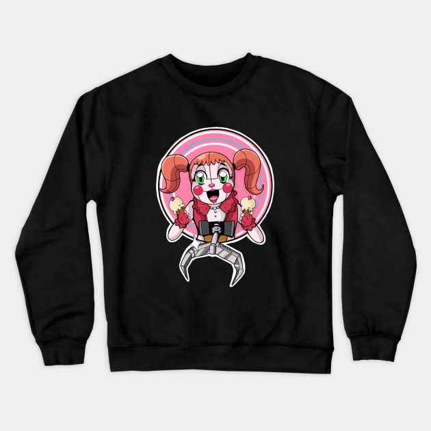 Circus Baby Ice-cream Crewneck Sweatshirt by Bat13SJx